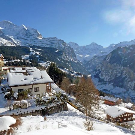 Apartment Im Gruebi-1 By Interhome Wengen Eksteriør bilde