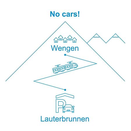 Apartment Im Gruebi-1 By Interhome Wengen Eksteriør bilde