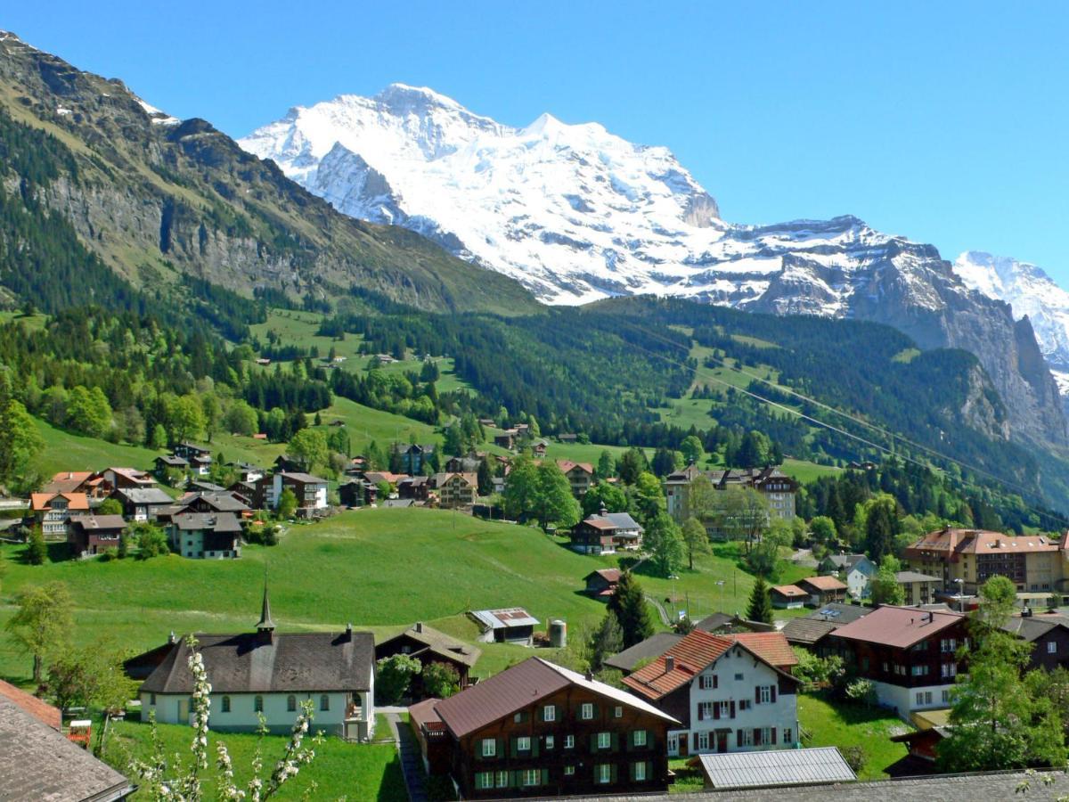 Apartment Im Gruebi-1 By Interhome Wengen Eksteriør bilde
