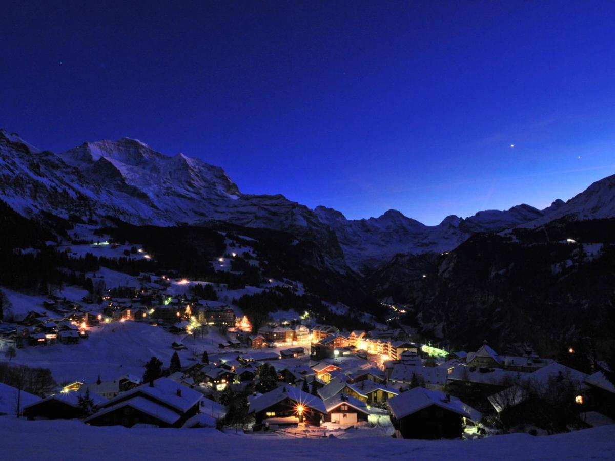 Apartment Im Gruebi-1 By Interhome Wengen Eksteriør bilde