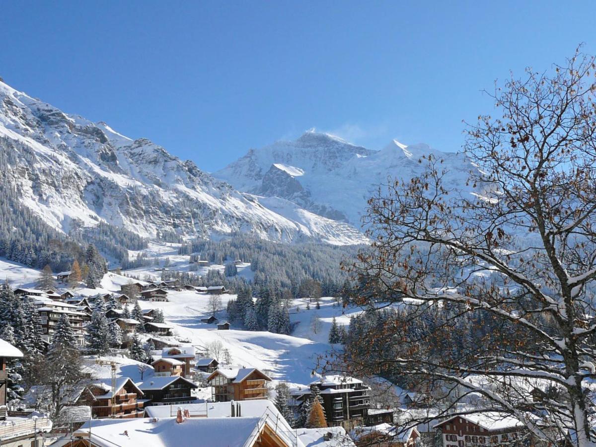 Apartment Im Gruebi-1 By Interhome Wengen Eksteriør bilde
